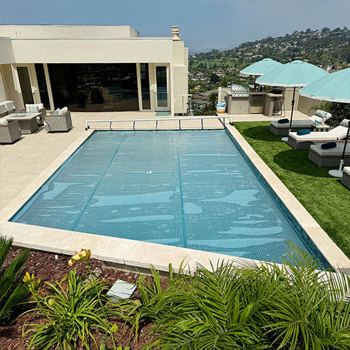 pool cover storage